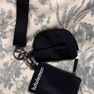 lululemon athletica Black Mini Bag Set